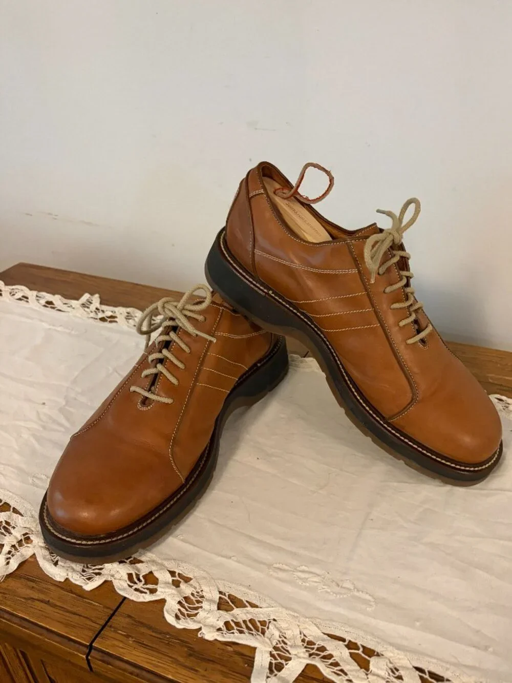 Johnston & Murphy Men's Size 11M Genuine Leather 